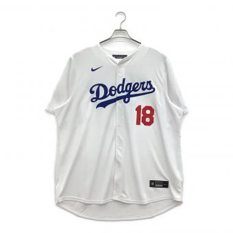 【18】山本由伸　ロサンゼルス・ドジャース リミテッドジャージ 応援グッズ 2025ワールドシリース優勝パッチ SIZE XXL ホワイト