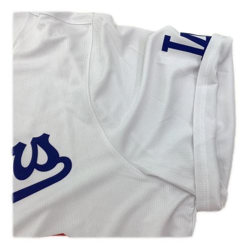 【18】山本由伸　ロサンゼルス・ドジャース リミテッドジャージ 応援グッズ 2025ワールドシリース優勝パッチ SIZE XXL ホワイト