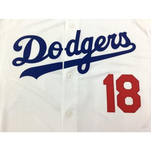 【18】山本由伸　ロサンゼルス・ドジャース リミテッドジャージ 応援グッズ 2025ワールドシリース優勝パッチ SIZE XXL ホワイト