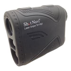 Shot Navi (ショットナビ) ゴルフ距離測定器 ブラック LASER SNIPER X1 FIT2