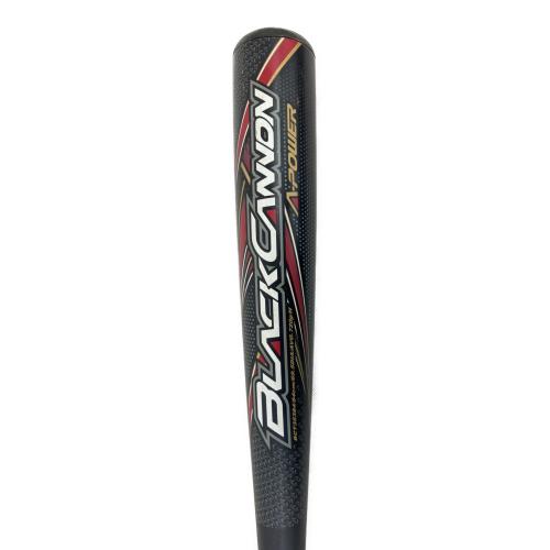 ZETT (ゼット) ブラックキャノンAパワー 軟式バット BCT35384 84cm ブラック