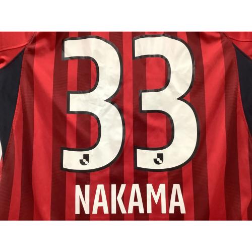 鹿島アントラーズ (カシマアントラーズ) サッカーユニフォーム 【33】仲間 隼斗　DO8342 2023ホーム メンズ SIZE L レッド