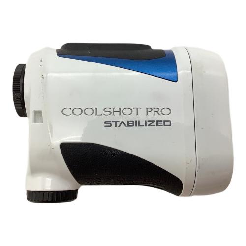 Nikon (ニコン) ゴルフ距離測定器 本体のみ ホワイト COOLSHOT PRO STABILIZED