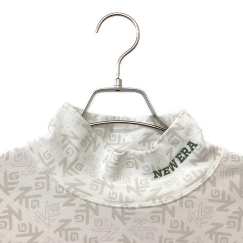 New Era (ニューエラ) モックネック長袖 ゴルフウェア(トップス) メンズ SIZE M ホワイト
