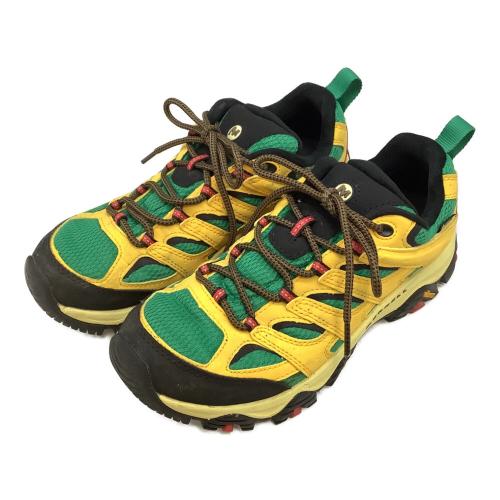 MERRELL (メレル) モアブ3シンセティック ローカット トレッキングシューズ J500241 メンズ SIZE 26cm イエロー×グリーン