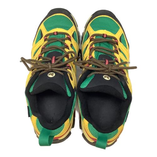 MERRELL (メレル) モアブ3シンセティック ローカット トレッキングシューズ J500241 メンズ SIZE 26cm イエロー×グリーン
