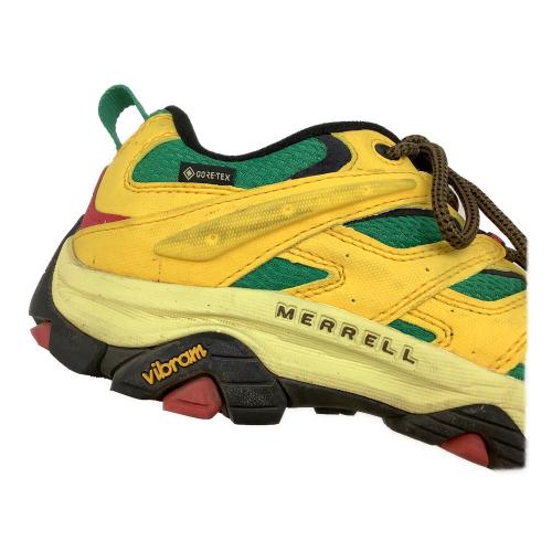 MERRELL (メレル) モアブ3シンセティック ローカット トレッキングシューズ J500241 メンズ SIZE 26cm イエロー×グリーン