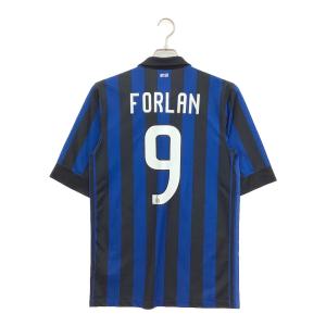 インテル (インテル・ミラノ) サッカーユニフォーム 419985 11/12 ユニフォーム 【9】ディエゴ フォルランホーム 半袖 SIZE S ブルー×ブラック