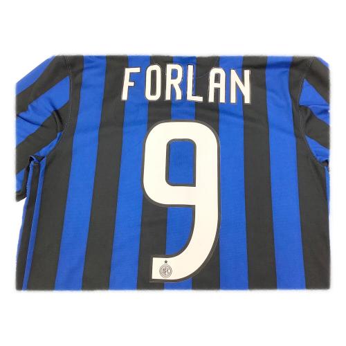 インテル (インテル・ミラノ) サッカーユニフォーム 419985 11/12 ユニフォーム 【9】ディエゴ フォルランホーム 半袖 SIZE S ブルー×ブラック