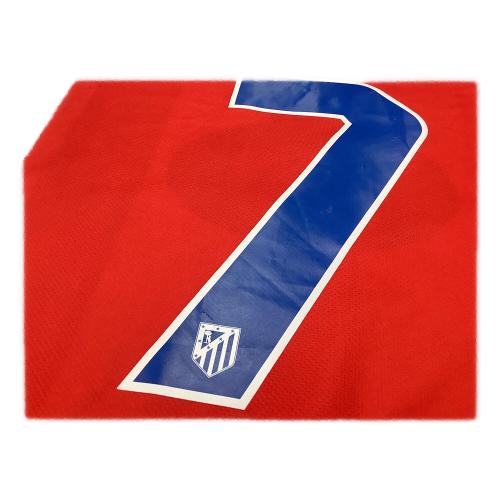 アトレチコマドリード サッカーユニフォーム 【7】ディエゴ・フォルラン 382190 10/11 ユニフォーム ホーム 半袖 SIZE S ホワイト×レッド