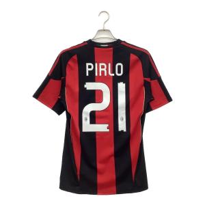 ACミラン (エーシーミラン) サッカーユニフォーム【21】アンドレア ピルロ P6288 10/11 ホーム SIZE S レッド×ブラック