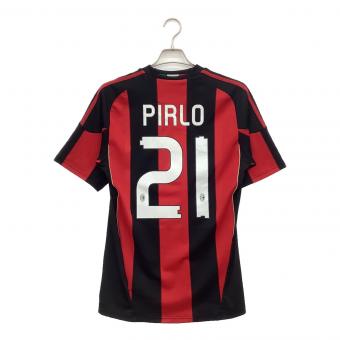 ACミラン (エーシーミラン) サッカーユニフォーム【21】アンドレア ピルロ P6288 10/11 ホーム SIZE S レッド×ブラック