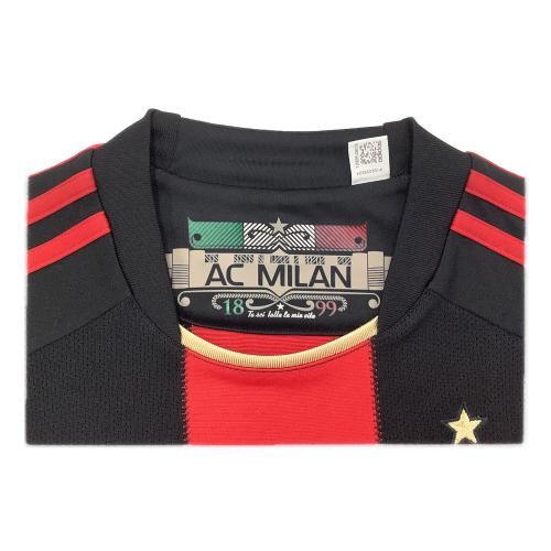 ACミラン (エーシーミラン) サッカーユニフォーム【21】アンドレア ピルロ P6288 10/11 ホーム SIZE S レッド×ブラック