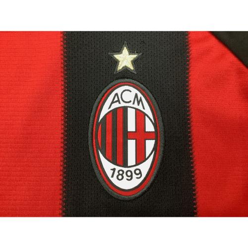 ACミラン (エーシーミラン) サッカーユニフォーム【21】アンドレア ピルロ P6288 10/11 ホーム SIZE S レッド×ブラック