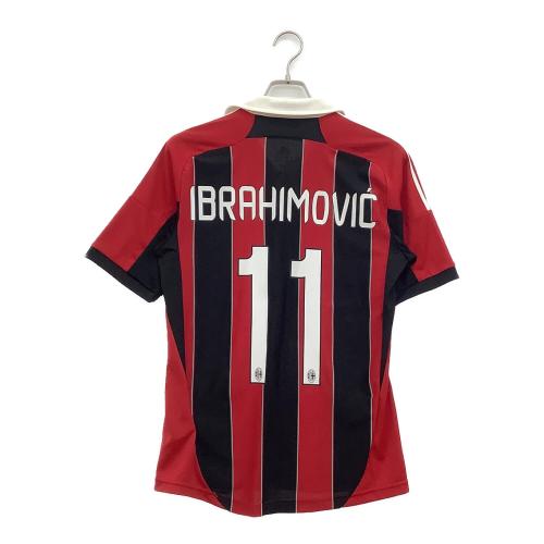 ACミラン (エーシーミラン) サッカーユニフォーム【11】ズラタン・イブラヒモヴィッチ X23680 12/13 ホーム SIZE S レッド×ブラック