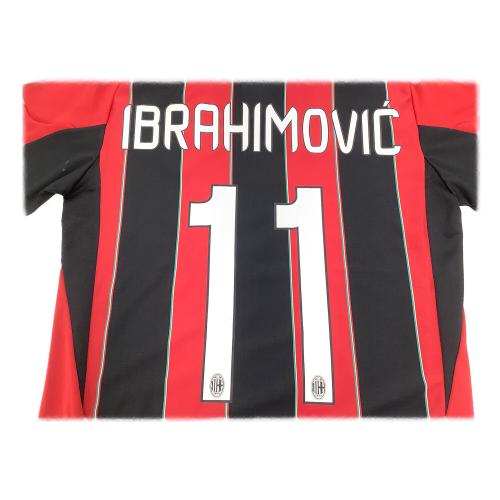 ACミラン (エーシーミラン) サッカーユニフォーム【11】ズラタン・イブラヒモヴィッチ X23680 12/13 ホーム SIZE S レッド×ブラック