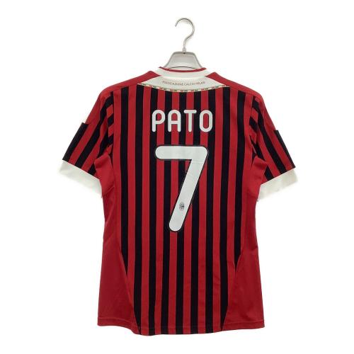 ACミラン (エーシーミラン) サッカーユニフォーム【7】アレシャンドレ パト V13457 2011/12 ホーム SIZE S レッド×ブラック