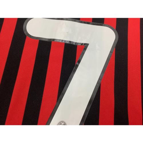 ACミラン (エーシーミラン) サッカーユニフォーム【7】アレシャンドレ パト V13457 2011/12 ホーム SIZE S レッド×ブラック