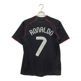 マンチェスターユナイテッド サッカーユニフォーム 238347 【7】クリスティアーノ ロナウド 2007/08 ユニフォーム アウェイ SIZE M ブラック