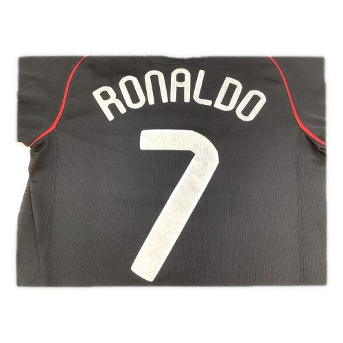 マンチェスターユナイテッド サッカーユニフォーム 238347 【7】クリスティアーノ ロナウド 2007/08 ユニフォーム アウェイ SIZE M ブラック