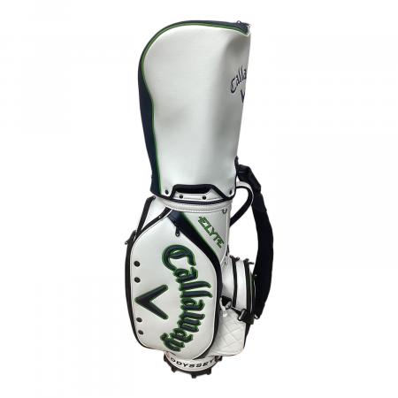 Callaway (キャロウェイ) キャディバッグ ホワイト×グリーン Tour25 JM