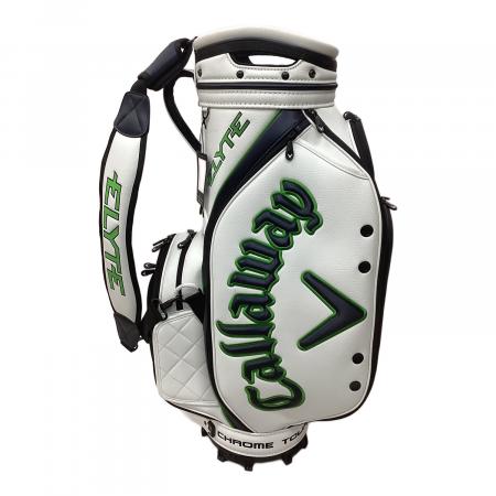 Callaway (キャロウェイ) キャディバッグ ホワイト×グリーン Tour25 JM
