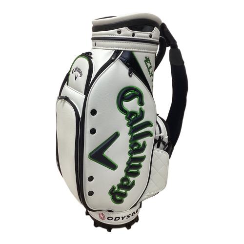 Callaway (キャロウェイ) キャディバッグ ホワイト×グリーン Tour25 JM