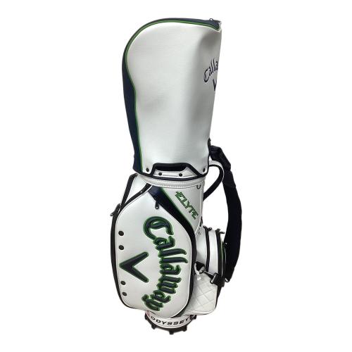 Callaway (キャロウェイ) キャディバッグ ホワイト×グリーン Tour25 JM
