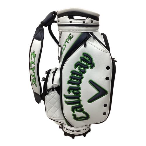 Callaway (キャロウェイ) キャディバッグ ホワイト×グリーン Tour25 JM