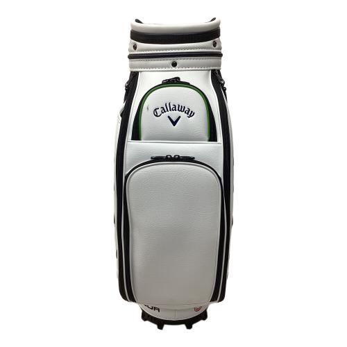 Callaway (キャロウェイ) キャディバッグ ホワイト×グリーン Tour25 JM