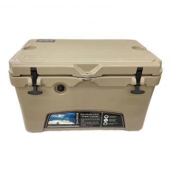 OUTPUT LIFE (アウトプットライフ) クーラーボックス 45QT ベージュ ROTO MOLDED COOLER