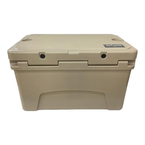 OUTPUT LIFE (アウトプットライフ) クーラーボックス 45QT ベージュ ROTO MOLDED COOLER