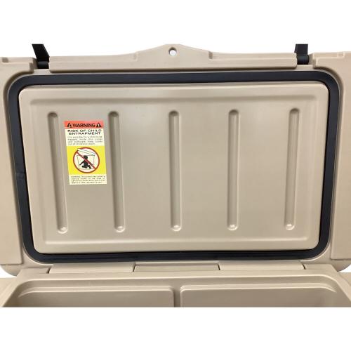 OUTPUT LIFE (アウトプットライフ) クーラーボックス 45QT ベージュ ROTO MOLDED COOLER