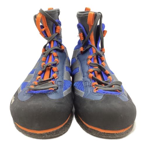 mont-bell (モンベル) サワートレッカー ハイカット(ハードソール) トレッキングシューズ 1125111 ユニセックス SIZE 24cm ブルー×ブラック