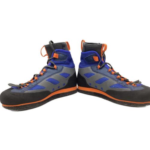 mont-bell (モンベル) サワートレッカー ハイカット(ハードソール) トレッキングシューズ 1125111 ユニセックス SIZE 24cm ブルー×ブラック