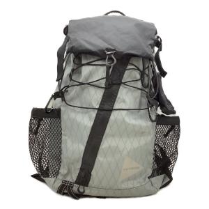 and wander (アンドワンダー) バックパック 574-3975089 グレー×ブラック X-Pac 30L Backpack　21-30L(日帰り)