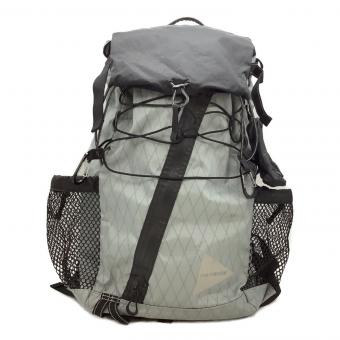and wander (アンドワンダー) バックパック 574-3975089 グレー×ブラック X-Pac 30L Backpack　21-30L(日帰り)