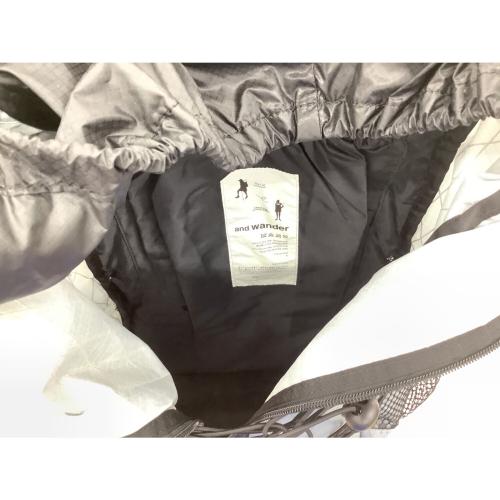 and wander (アンドワンダー) バックパック 574-3975089 グレー×ブラック X-Pac 30L Backpack　21-30L(日帰り)