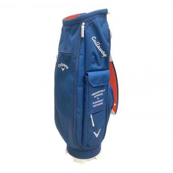 Callaway (キャロウェイ) キャディバッグ 4個口 9.5型 ネイビー×オレンジ ADVANCE NVY