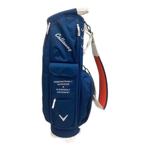 Callaway (キャロウェイ) キャディバッグ 4個口 9.5型 ネイビー×オレンジ ADVANCE NVY