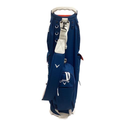 Callaway (キャロウェイ) キャディバッグ 4個口 9.5型 ネイビー×オレンジ ADVANCE NVY