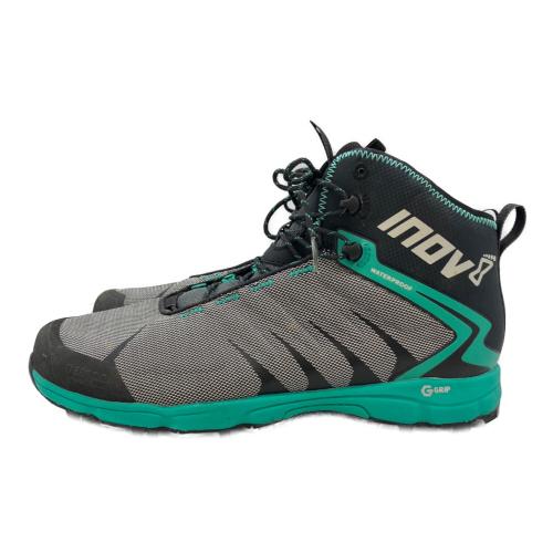 inov-8 (イノヴェイト) TERROC ミドルカット トレッキングシューズ メンズ 実寸27.5cm グレー×グリーン