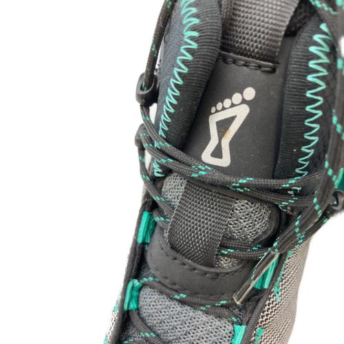 inov-8 (イノヴェイト) TERROC ミドルカット トレッキングシューズ メンズ 実寸27.5cm グレー×グリーン