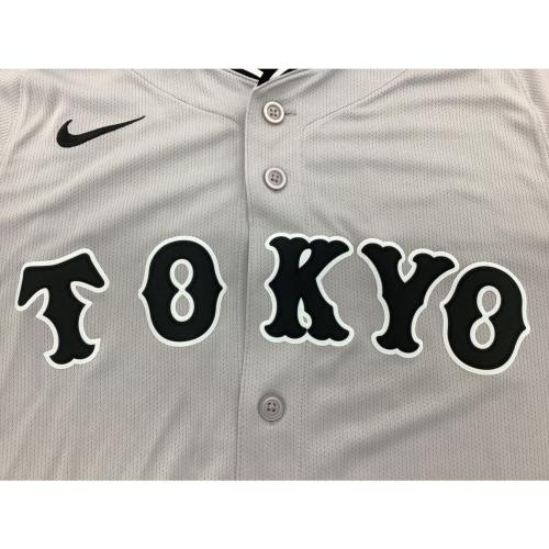 読売ジャイアンツ (ヨミウリジャイアンツ) 応援グッズ　ユニフォーム 【7】長野久義 2024チャンピオンバッジ付 SIZE M グレー