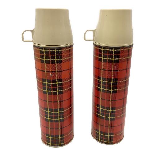 THERMOS (サーモス) アウトドア雑貨 ヴィンテージ レッド ランチセット car-snac