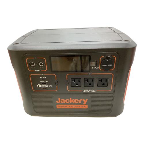Jackery (ジャクリ) ポータブル電源 1500 ポータブル電源 PTB152 シガーソケット・solarsagaアダプター欠品