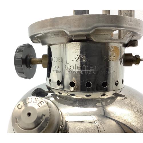 Coleman (コールマン) プロフェッショナル ガソリンランタン 202 最初期モデル ヴィンテージ