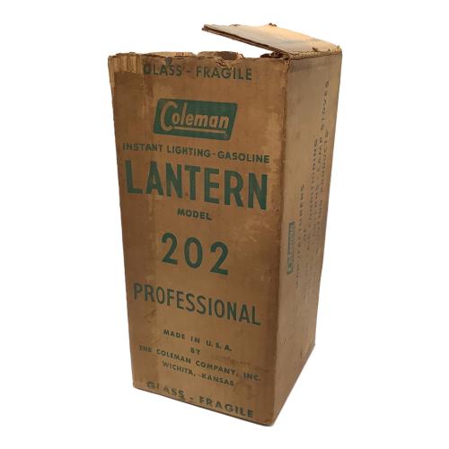 Coleman (コールマン) プロフェッショナル ガソリンランタン 202 最初期モデル ヴィンテージ