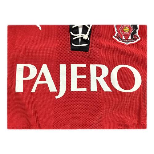 浦和レッズ (ウラワレッズ) サッカーユニフォーム 01/02 ホーム メンズ SIZE SS レッド