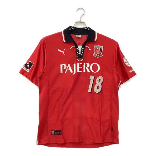 浦和レッズ (ウラワレッズ) サッカーユニフォーム 【18】永井 雄一郎 メンズ SIZE L レッド